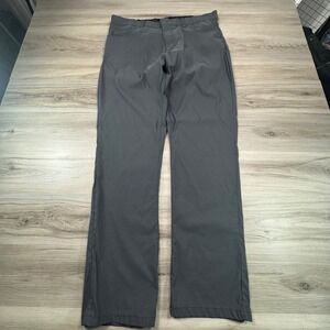 Eddie Bauer Mens Adventure‎ Trek Water Resistant Pants Size 38x34 Gray #gorpcore